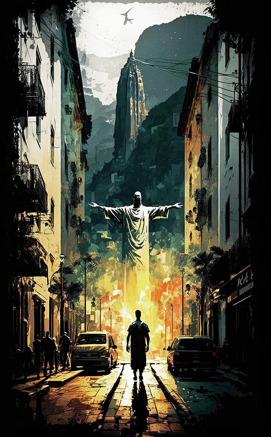 Walk to Redemption Digital Art by Caito Junqueira