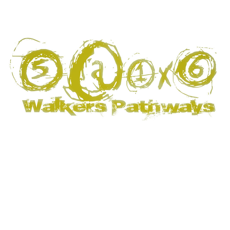 Walkers Pathways Exercise 5@1x6 Digital Art by Delynn Addams