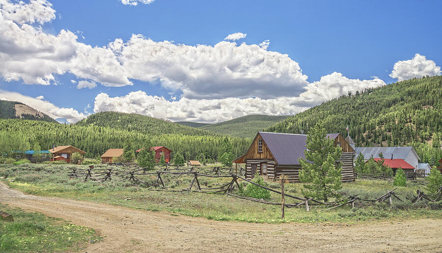 Small Towns Photograph - Walking Around Tincup, Colorado Is Just Like Traveling Back In Time To The 1870s. Original Buildings by Bijan Pirnia