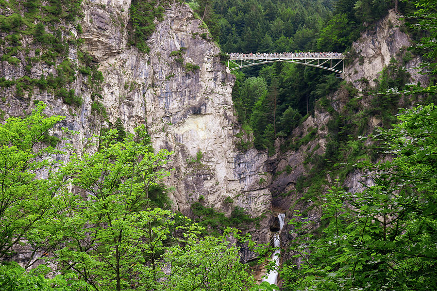 Walking Bridge Over Gorge Photograph By Brigitte Thompson Fine Art   Walking Bridge Over Gorge Brigitte Thompson 