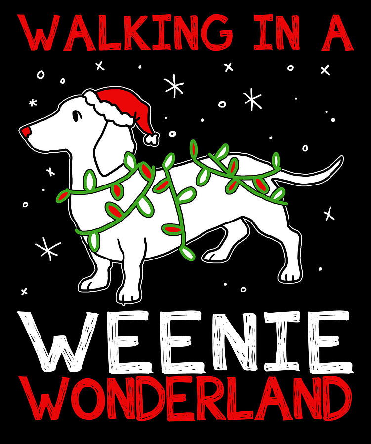 Christmas weiner outlet dog