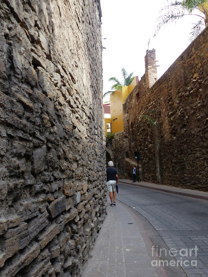 Walking in Guanajuato II Photograph by Rosanne Licciardi