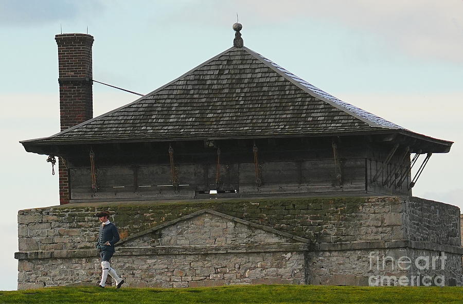 Walking in History at Old Fort Niagara Photograph by fototaker Tony