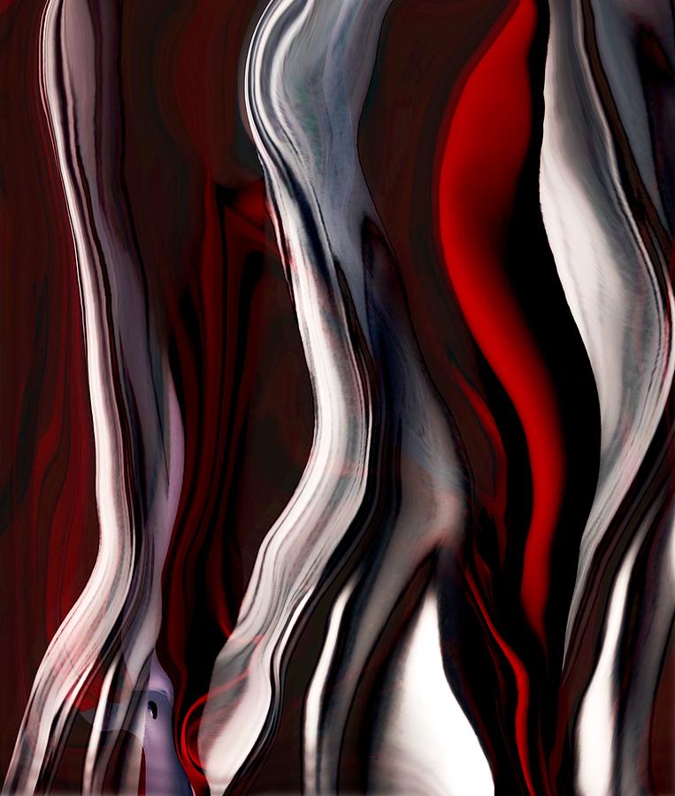 Walking on Mars Digital Art by Abstract Art By Erica