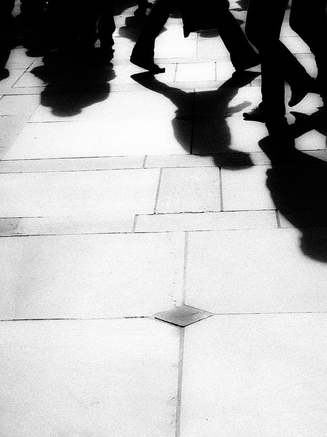 Unique Photograph - Walking Shadows 2 by Hakon Soreide