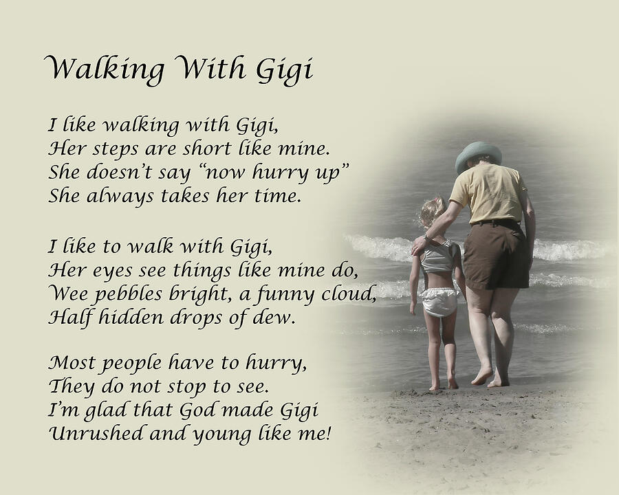Walking With Gigi Inspiration Photograph by Dale Kincaid Walking With Gigi Inspiration Photograph by Dale Kincaid