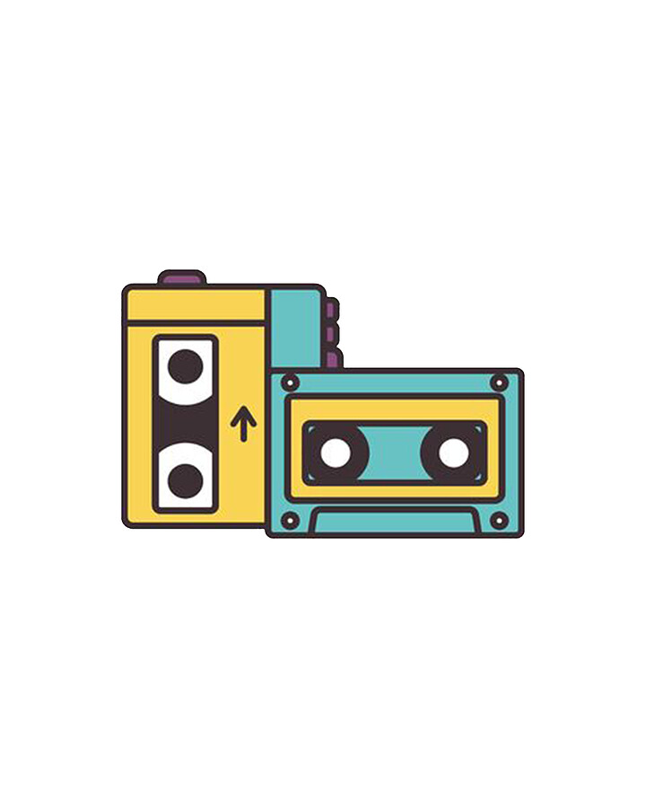 Walkman Cassette Digital Art by Rafli Rafazano Pixels