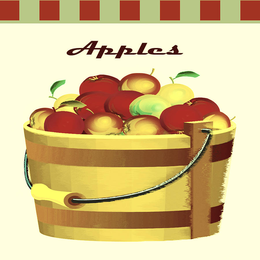 	Wall Art With Apples 13 Digital Art by Miss Pet Sitter