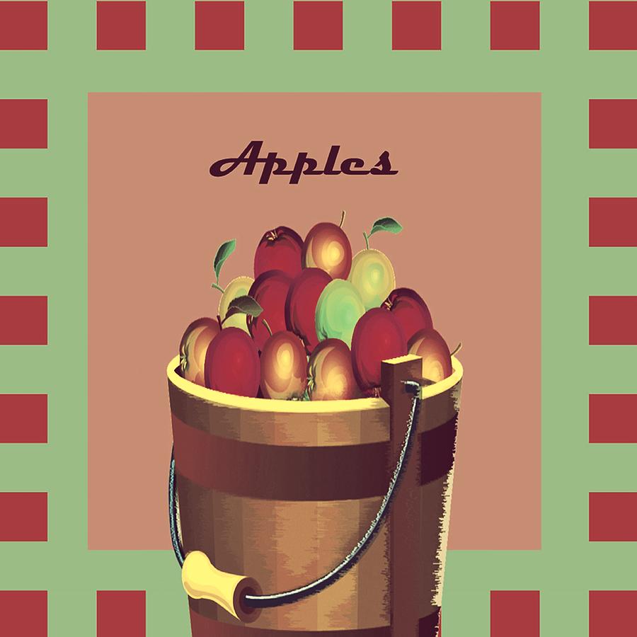 Wall Art With Apples 15 Digital Art by Miss Pet Sitter