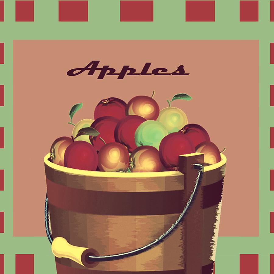 	Wall Art With Apples 16 Digital Art by Miss Pet Sitter