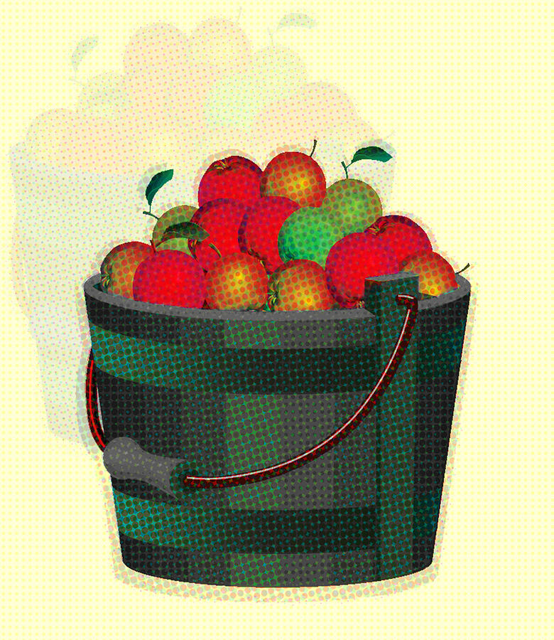 Wall Art With Apples 36 Digital Art by Miss Pet Sitter