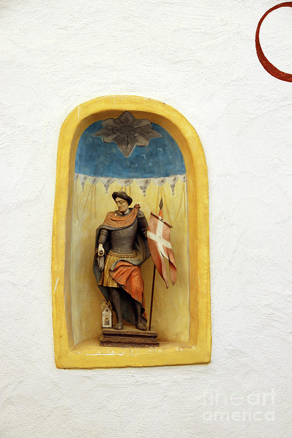 Wall Decor in Castelrotto Italy 8717 Photograph by Jack Schultz