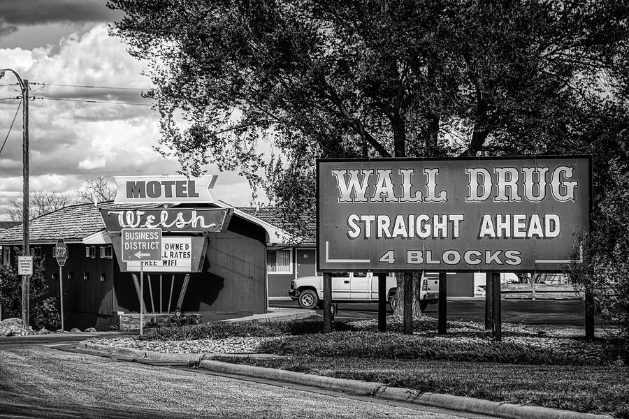 Wall Drug Sign, South Dakota Photograph by Tatiana Travelways