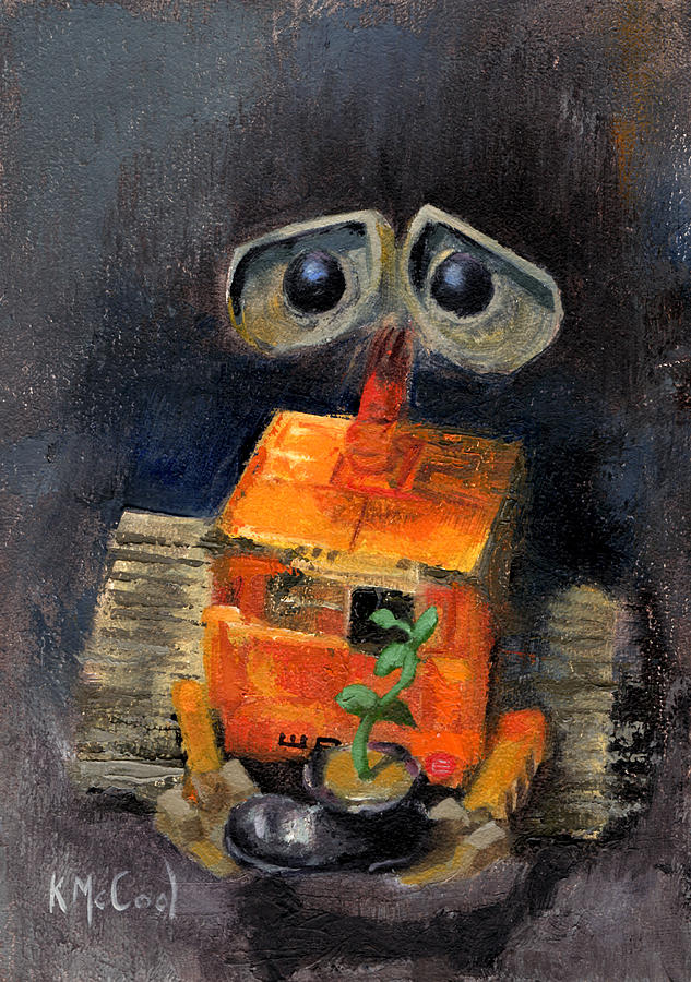 wall e painting