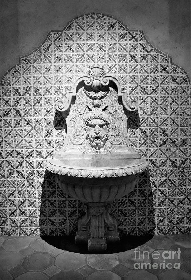 Wall Fountain Photograph by Mesa Teresita
