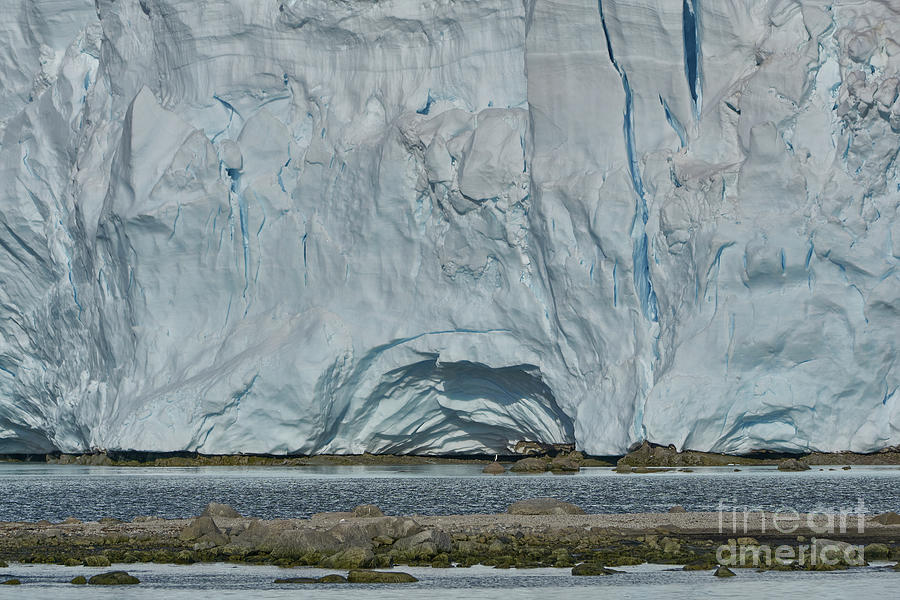 Wall of Ice Photograph by Brian Kamprath