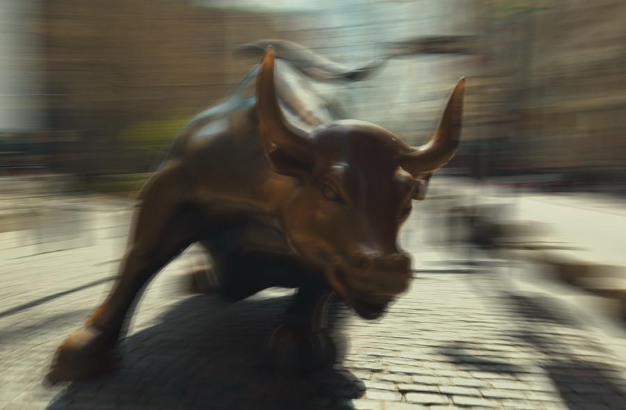Wall Street Charging bull Photograph by Songquan Deng