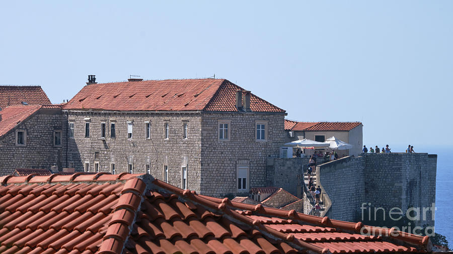 Walls of Dubrovnik Photograph by Lidija Ivanek - SiLa