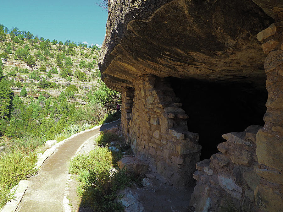 Walnut Canyon Monument Photograph by Curtis Boggs - Fine Art America