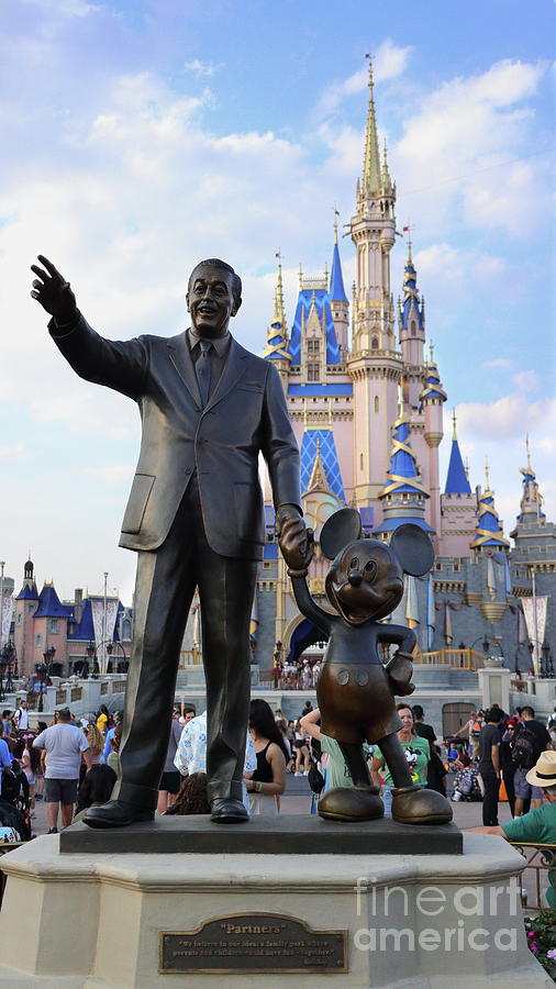 Walt and Mickey Photograph by Erick Schmidt