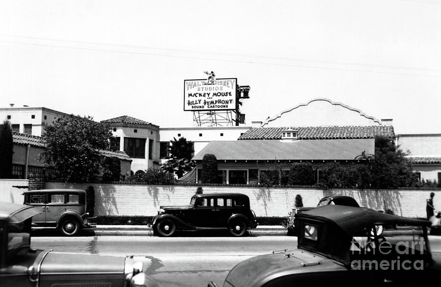 Walt Disney Studios 1938 Photograph by Sad Hill - Bizarre Los Angeles Archive