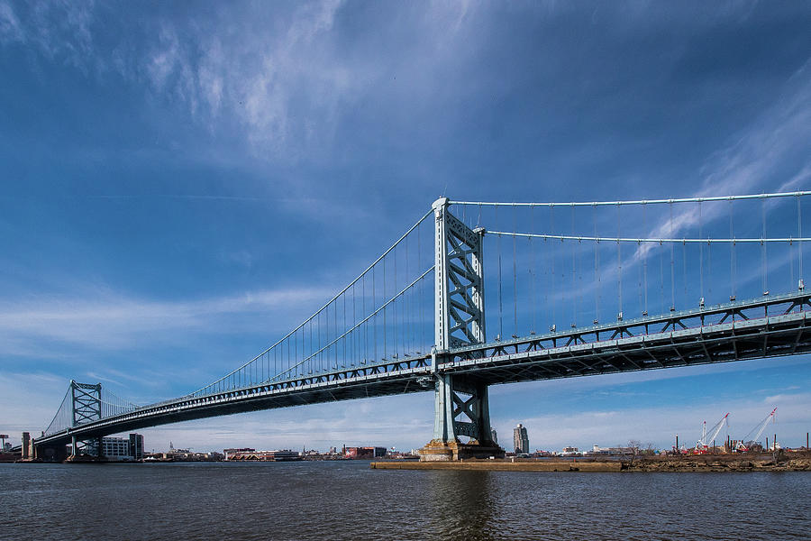 Walt Whitman Bridge Photograph by Bob Cuthbert Pixels