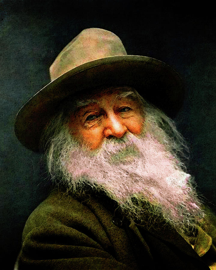 Walt Whitman Photograph by Timothy Bulone