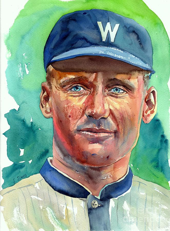 Walter Johnson Painting - Walter Johnson Painting by Suzann Sines