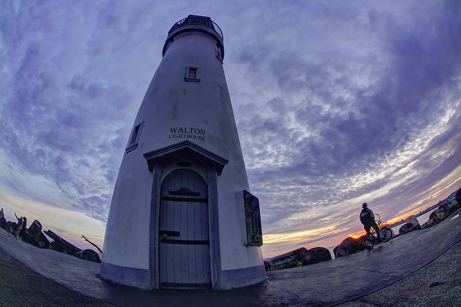 Walton Lighthouse, Santa Cruz Photograph by Morgan Wright