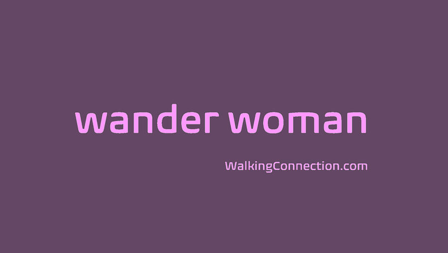 Wander Woman Pink Print Photograph by Gene Taylor