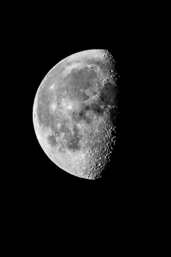 Waning Gibbous Photograph by Anthony Sacco