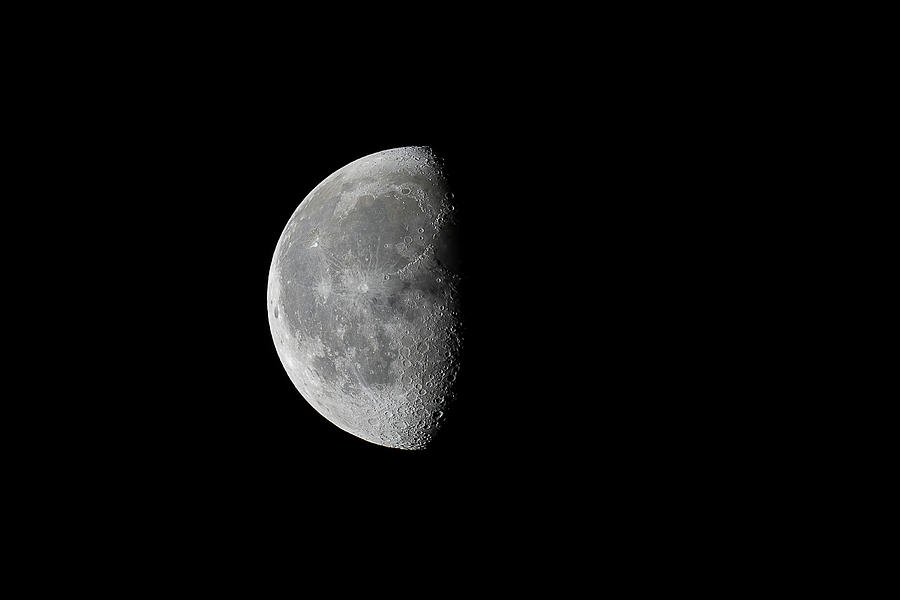 Waning Gibbous Moon from Colorado Photograph by Tony Hake