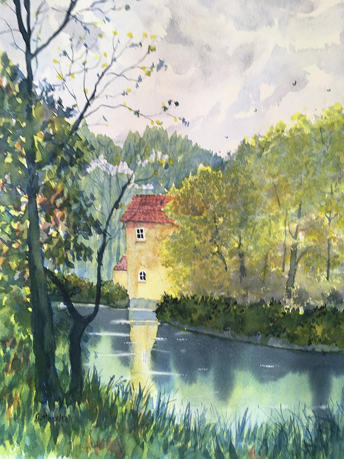 Wansford Old Mill Painting by Glenn Marshall