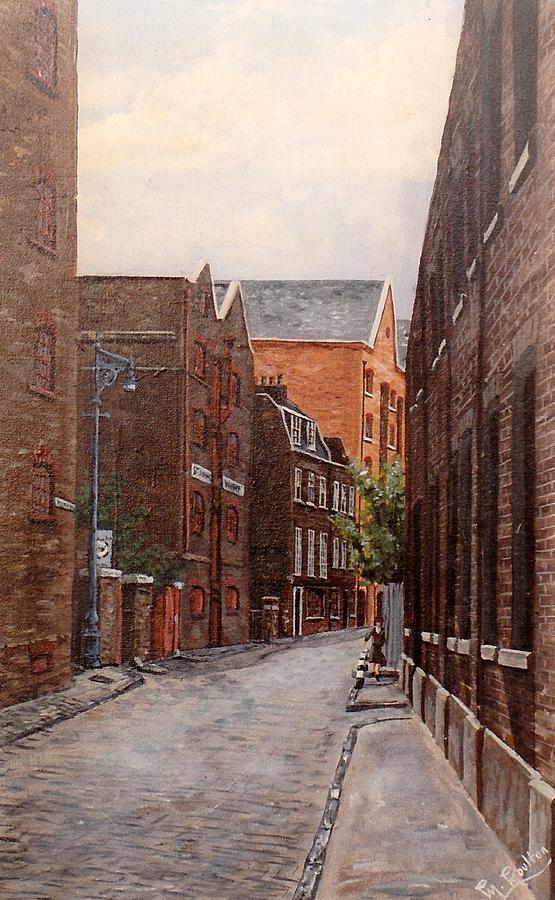 Wapping High Street London Painting by Mackenzie Moulton