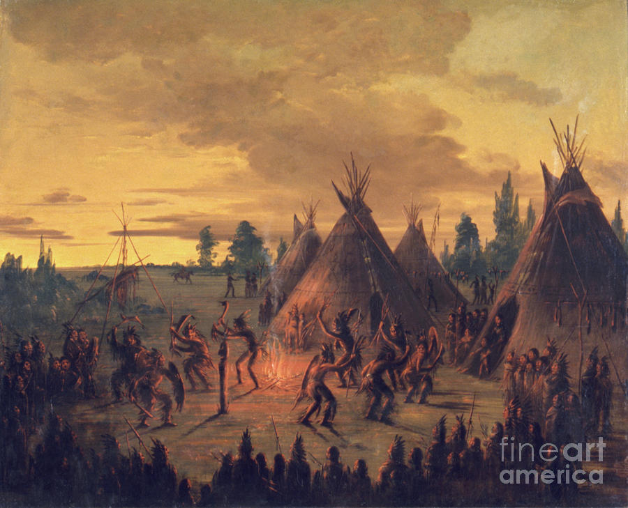 War Dance, Sioux Photograph