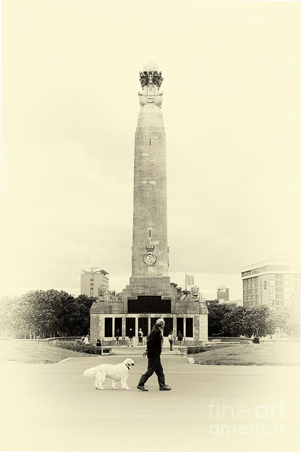 War Memorial in Plymouth Photograph by Nicholas Burningham