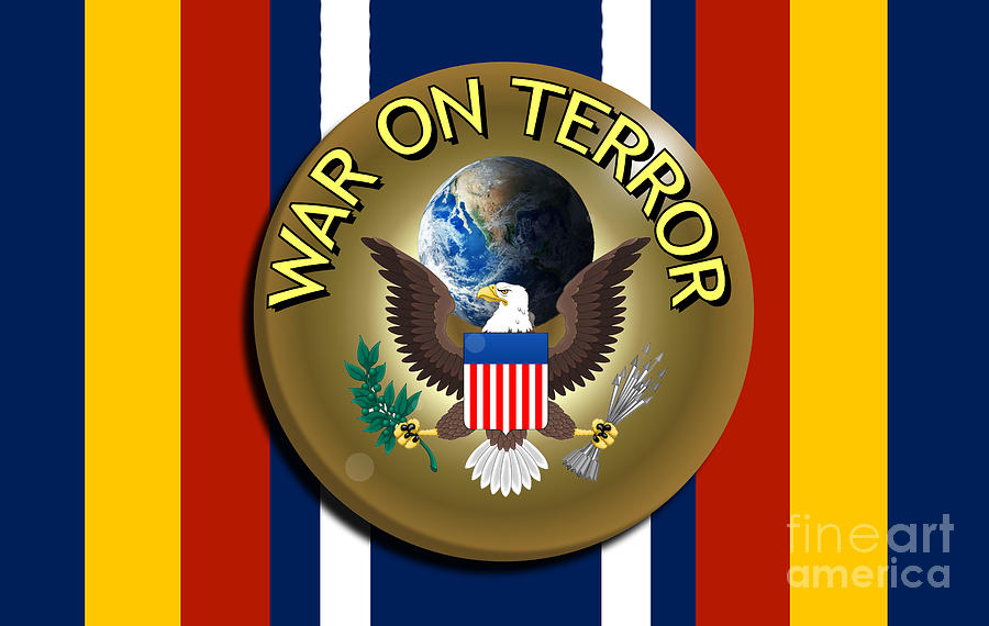 War on Terror Digital Art by Bill Richards