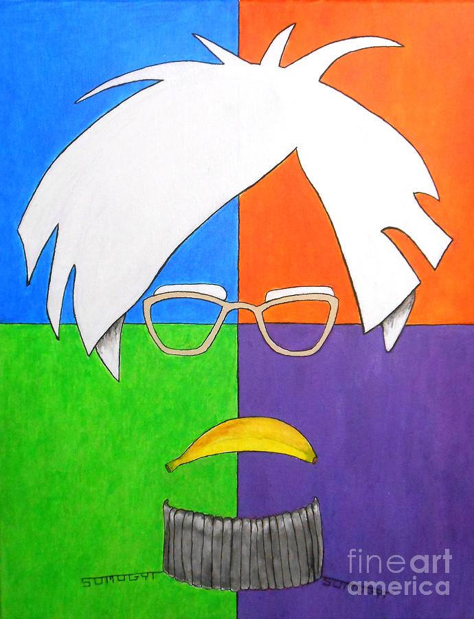 Warhol Painting by Jayne Somogy