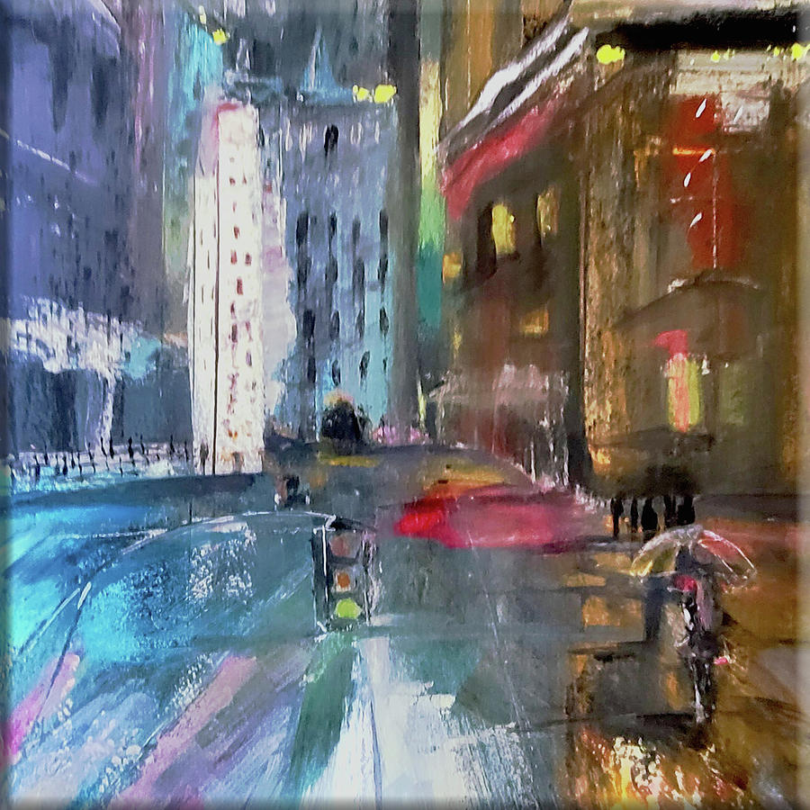 Warm And Rain Painting by Lisa Kaiser
