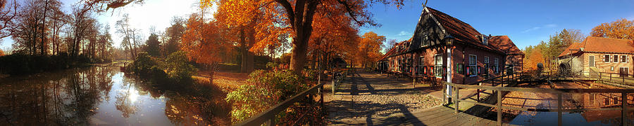 Warm Colors of Autumn Digital Art by Edward Galagan