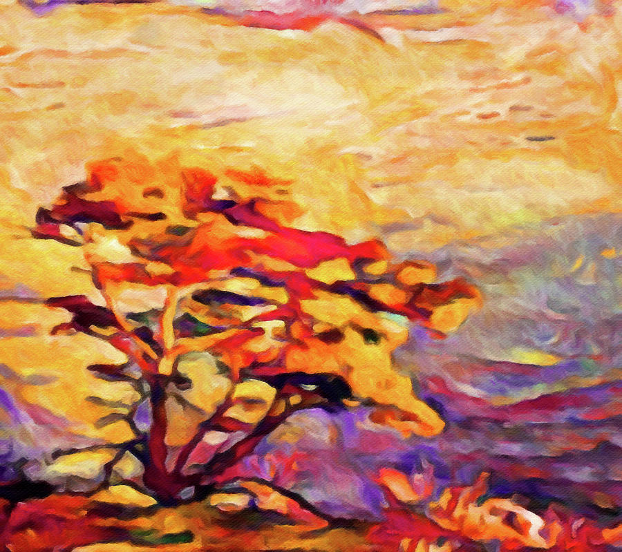 Warm Colors of Autumn Painting by Susan Maxwell Schmidt