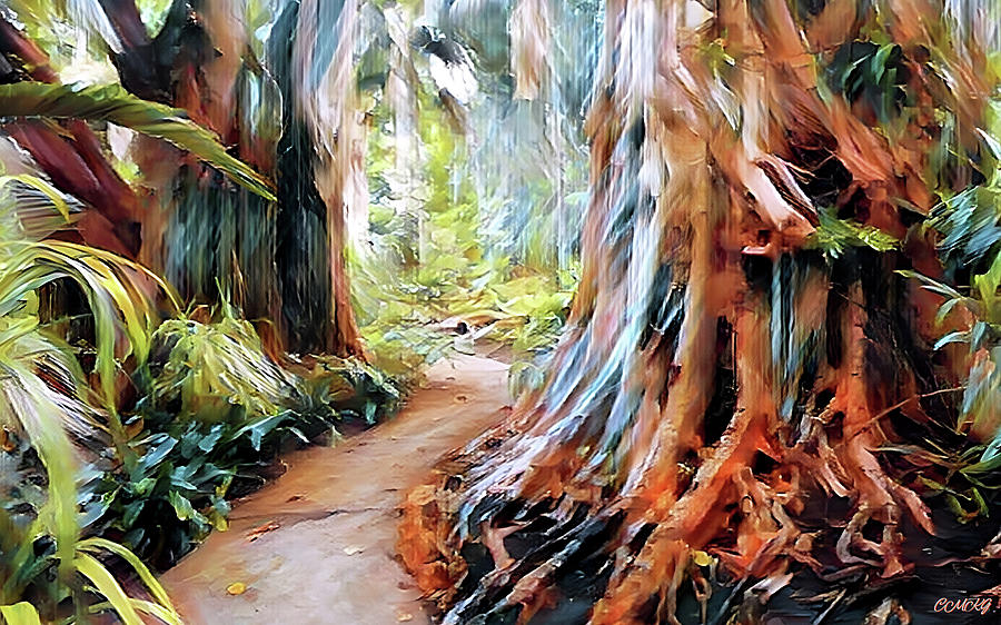 Warm Jungle Digital Art by Christina Knight