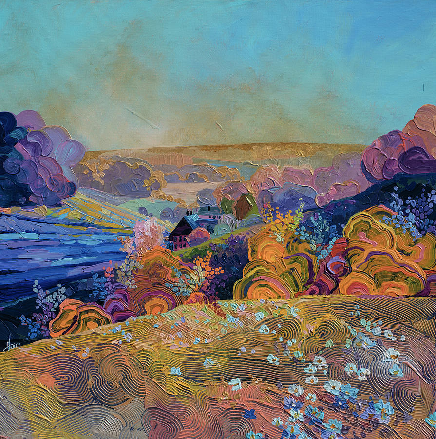 Warmth of autumn Painting by Anastasia Trusova Warmth of autumn Painting by Anastasia Trusova