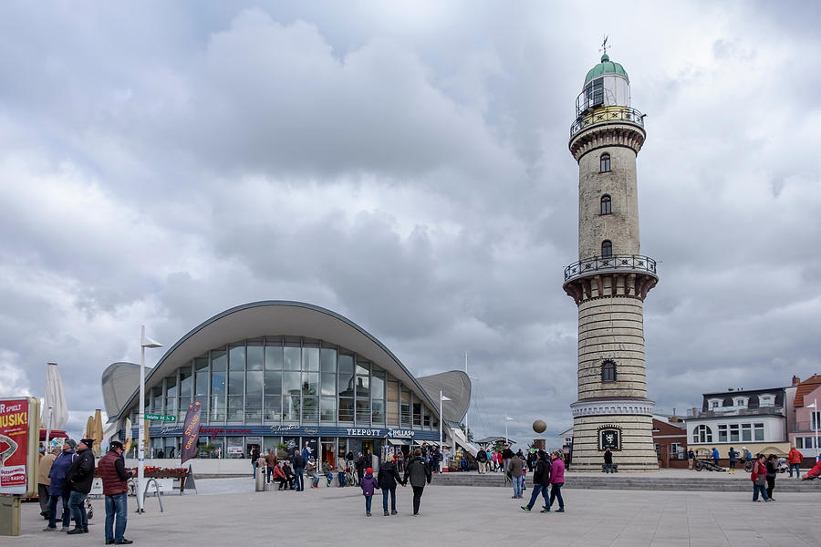 Warnemunde lighthouse, Germany Photograph by Jim Monk Fine Art America