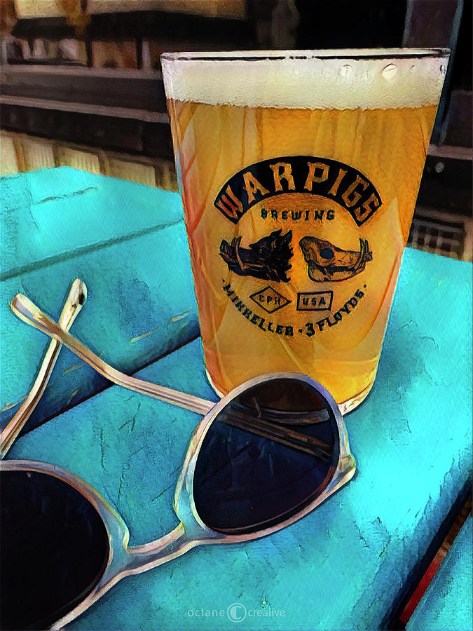 Warpigs Ale Photograph by Tim Nyberg