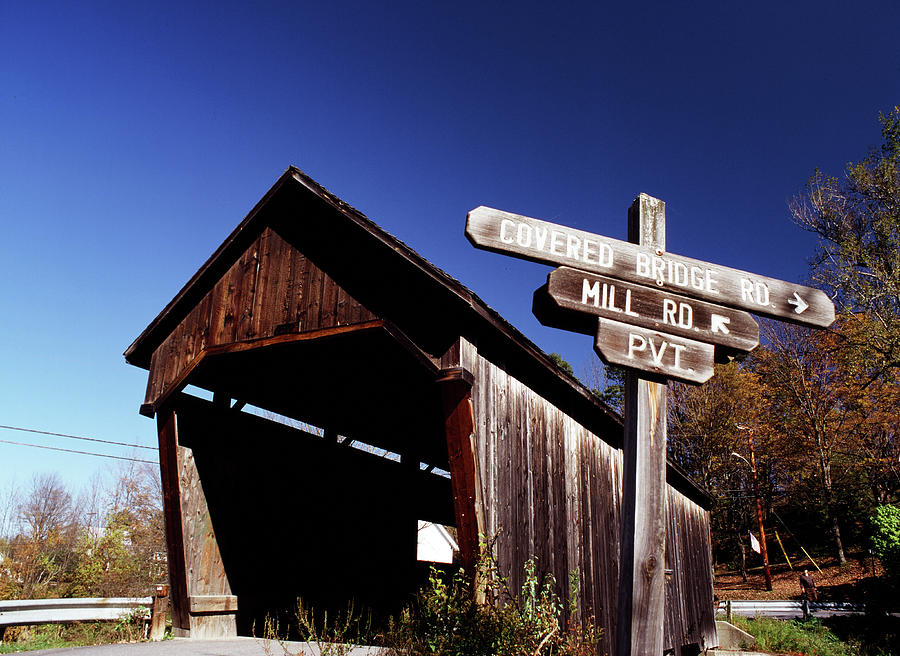 Warren Covered Bridge Photograph by Michael McCormack