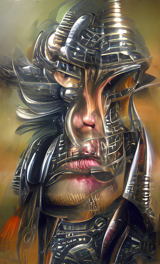 Warrior 4 Digital Art by Otto Rapp