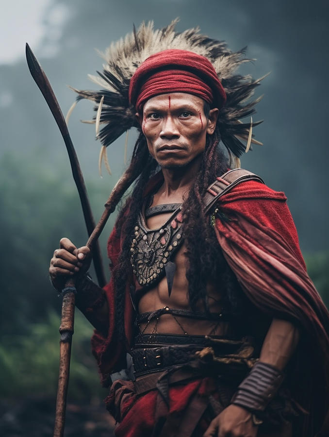 Warrior from Batak Tribe Indonesia Surreal Cin aaff ab e ba bfcaabfec ...