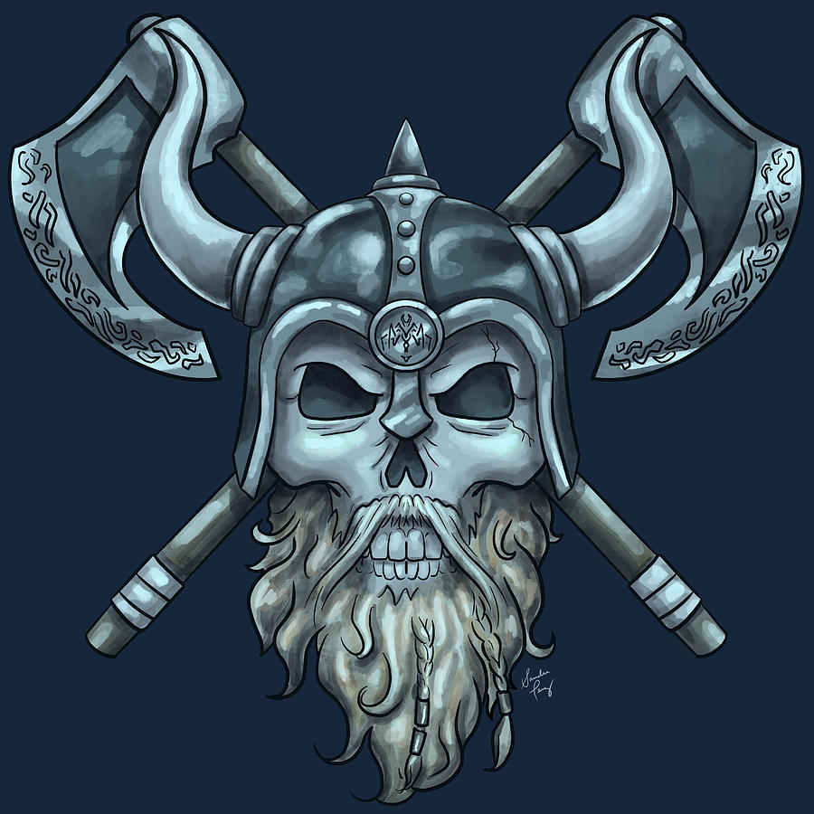 Warrior skull