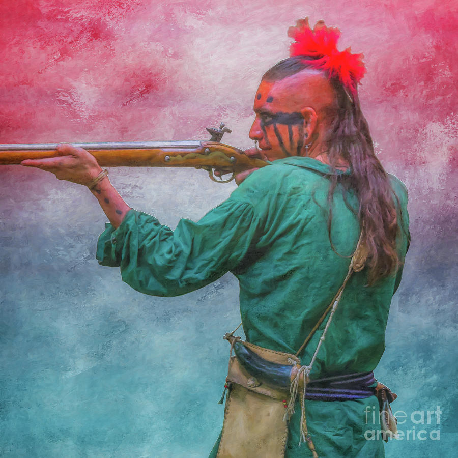 Warrior With Rifle Digital Art by Randy Steele